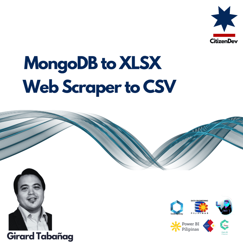 Girard's web scraping portfolio thumbnail